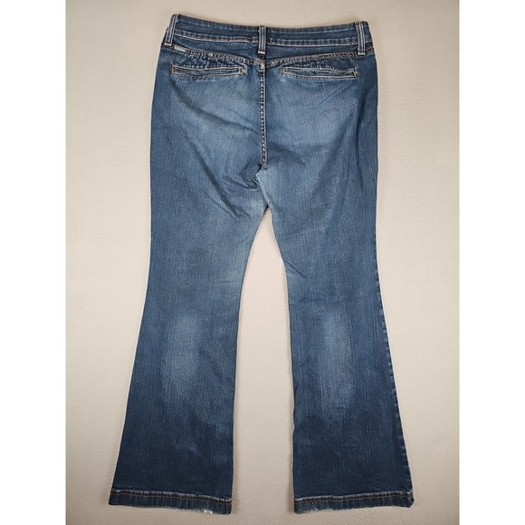 Cinch Lynden Jeans Women's 11 32x30 Blue Boot Cut Stretch Denim Flare Cowgirl - Picture 5 of 8